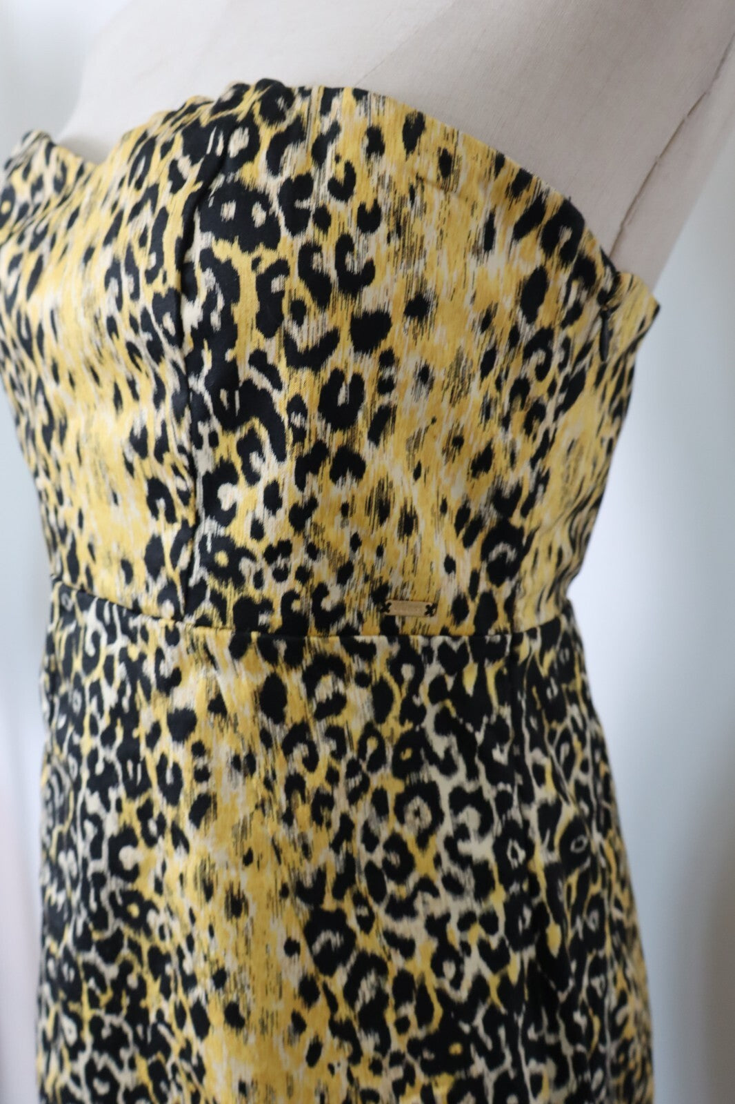 GUESS VESTITO DONNA TG. M WOMAN CASUAL VINTAGE DRESS ABITO COTONE