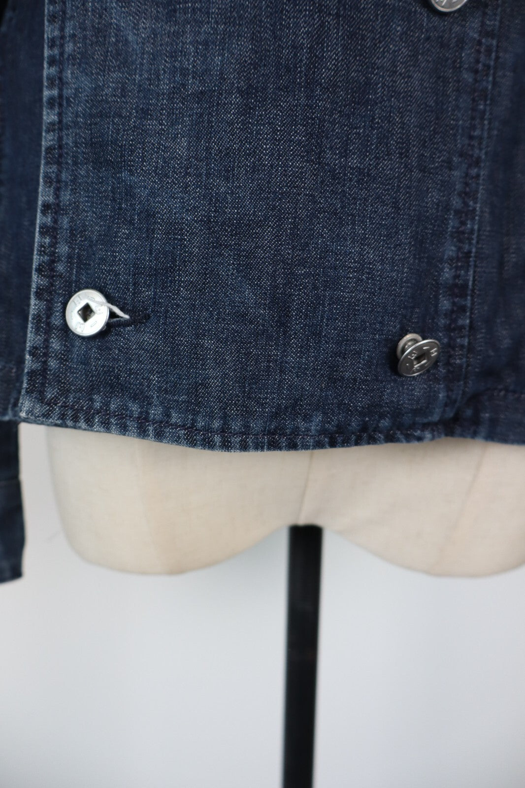 LIU JO GIUBBINO JEANS DENIM DONNA Tg M WOMEN CASUAL VINTAGE JACKET