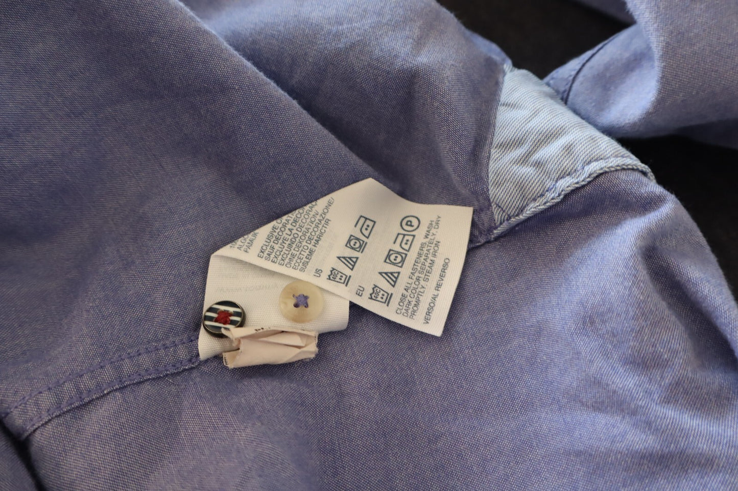 TOMMY HILFIGER CAMICIA DONNA TG. 6 WOMAN SHIRT CASUAL VINTAGE COTONE COTTON