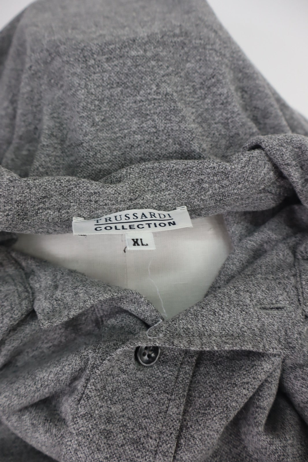 TRUSSARDI COLLECTION POLO MAGLIA UOMO TG XL MAN COTONE SHIRT CASUAL VINTAGE