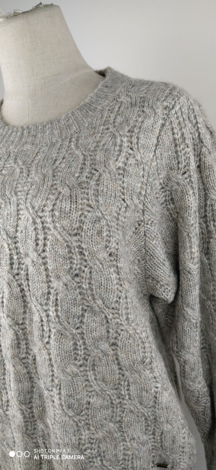 PEPE JEANS MAGLIONE ACRILICO DONNA Tg. L WOMAN CASUAL SWEATER VINTAGE