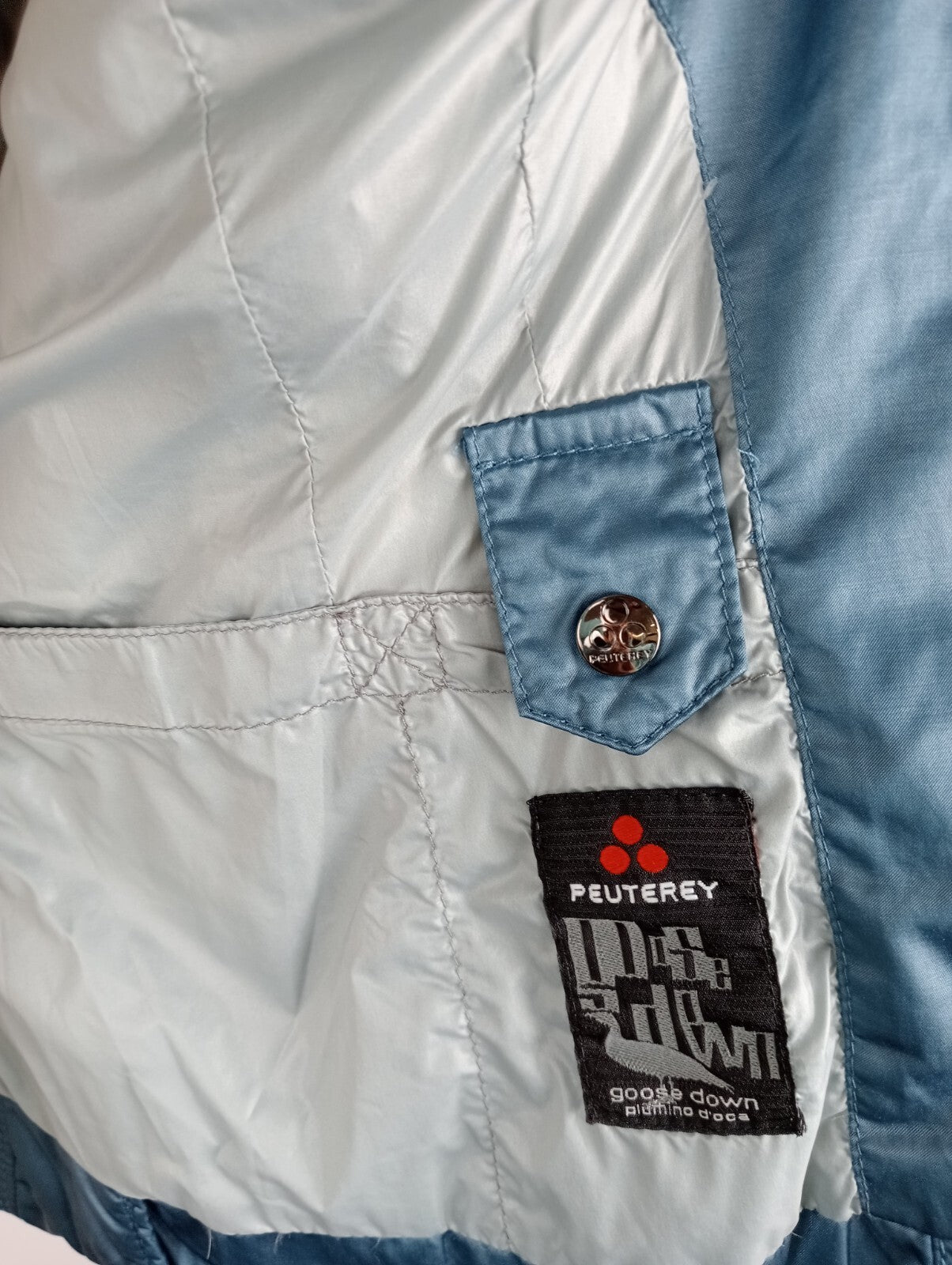 PEUTEREY PIUMINO GIUBBINO DONNA Tg. 42 WOMAN CASUAL JACKET VINTAGE