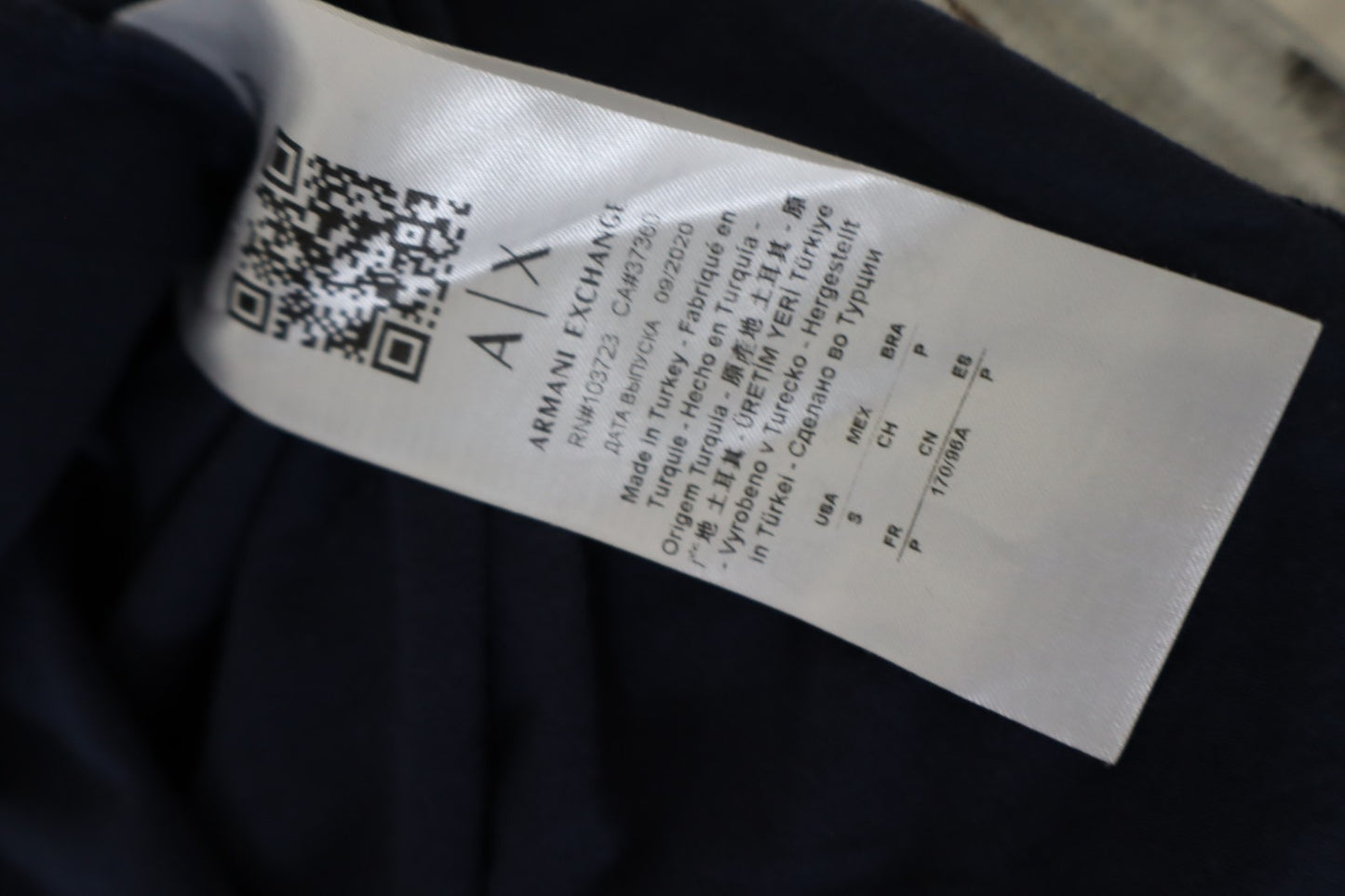 ARMANI EXCHANGE MAGLIA UOMO COTONE TG S MAN COTTON T-SHIRT CASUAL VINTAGE