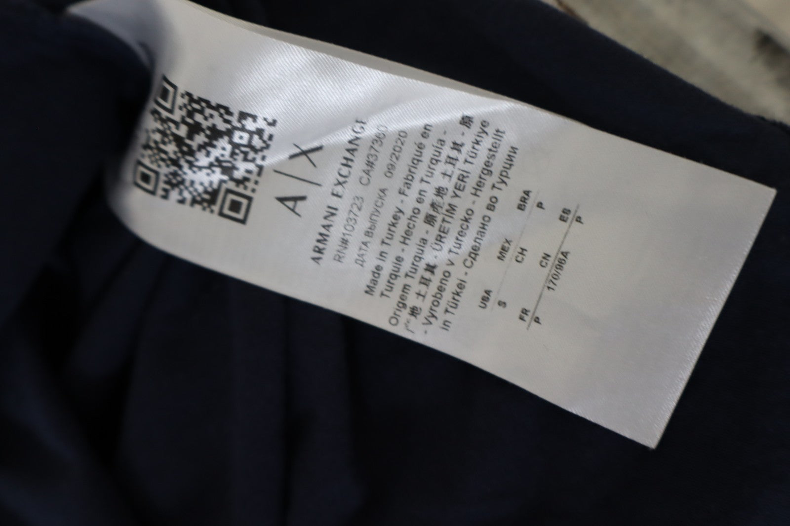 ARMANI EXCHANGE MAGLIA UOMO COTONE TG S MAN COTTON T-SHIRT CASUAL VINTAGE