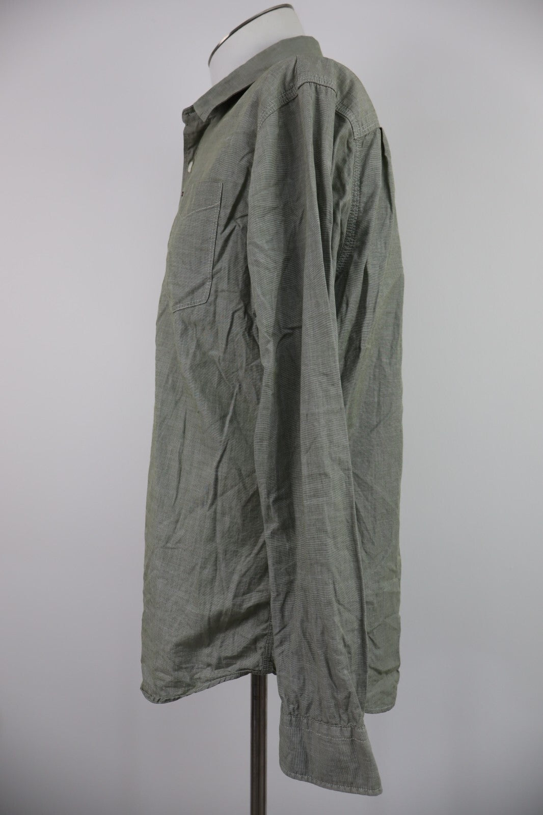 TOMMY HILFIGER CAMICIA SHIRT UOMO Tg L MAN VINTAGE CASUAL COTONE COTTON