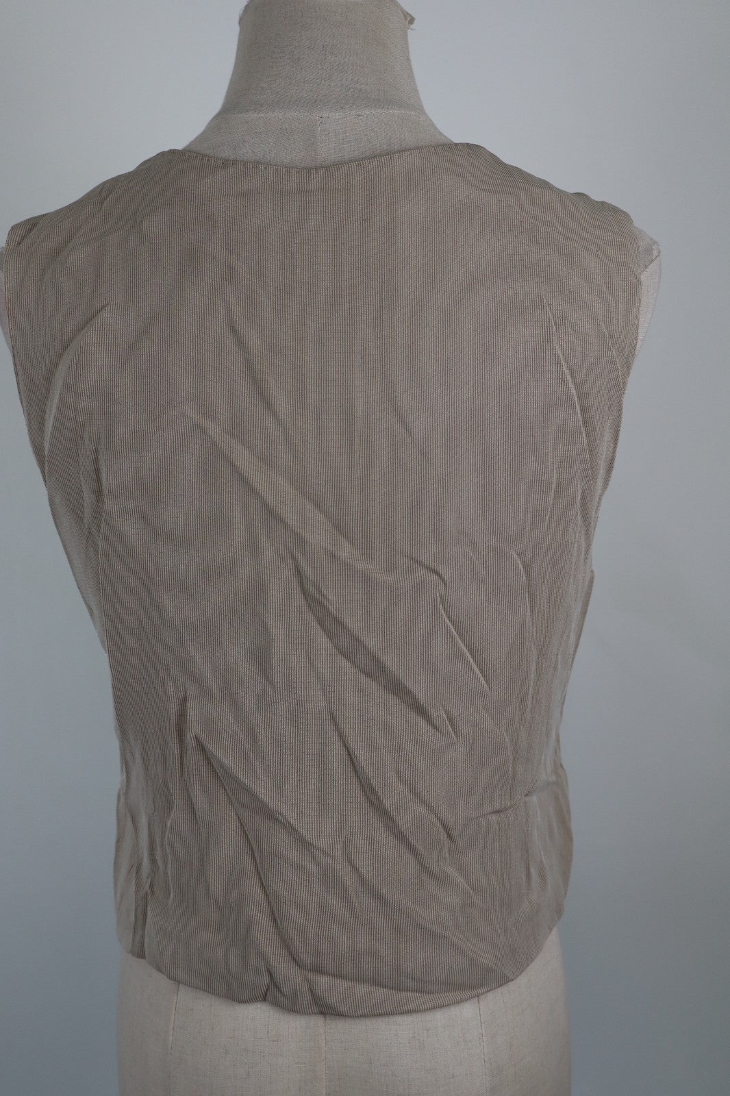 MAX MARA SMANICATO GILET DONNA Tg 42 WOMAN CASUAL VINTAGE JACKET SOTTOGIACCA