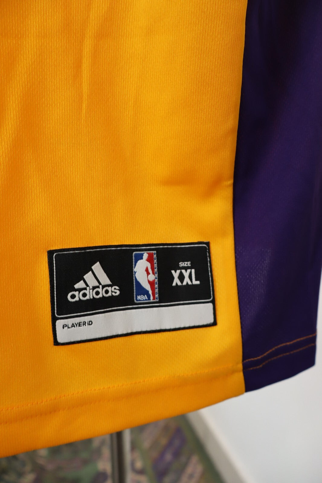 ADIDAS NBA LAKERS CANOTTA BASKET NBA UOMO TG. XXL SPORT MAN 24 BRYANT