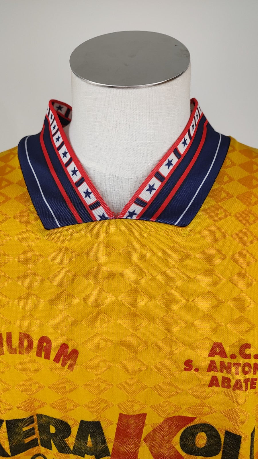 SEV AC S. ANTONIO ABATE N 5 MAGLIA CALCIO UOMO Tg XL SOCCER TRIKOT MAN JERSEY