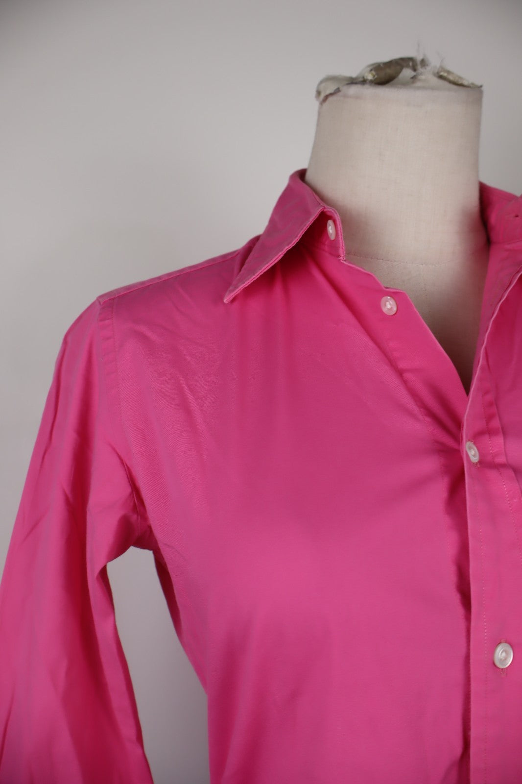 POLO RALPH LAUREN CAMICIA DONNA 6 SLIM WOMAN SHIRT CASUAL VINTAGE COTONE COTTON