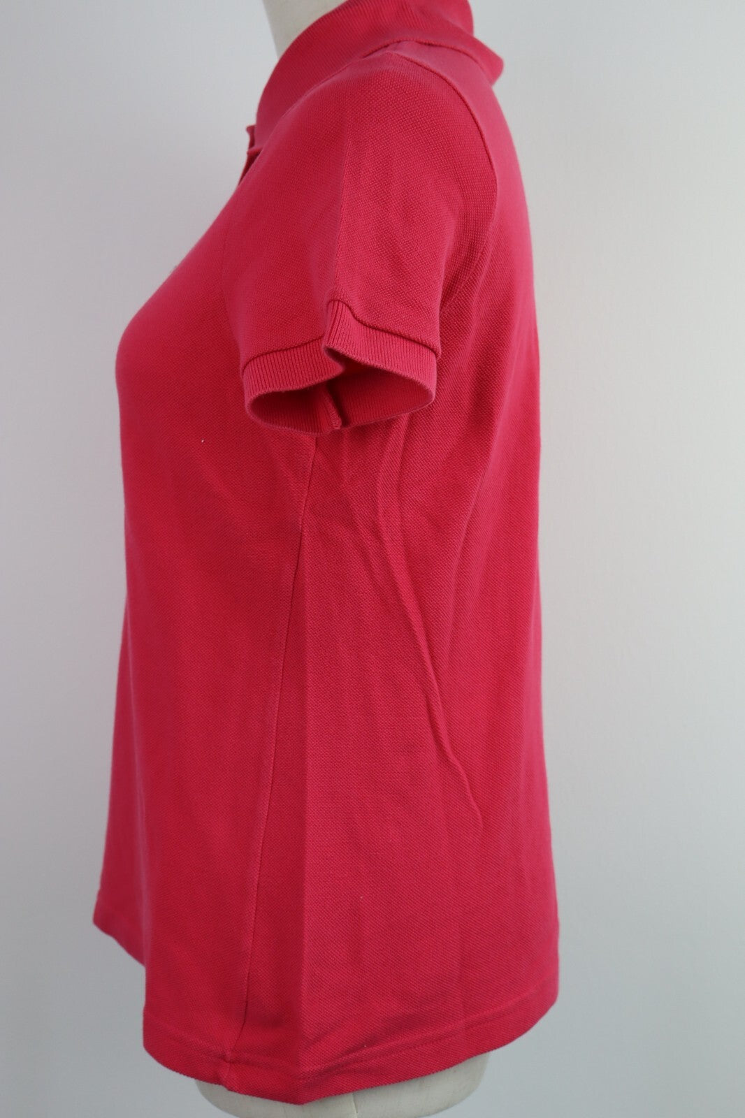 LACOSTE POLO MAGLIA DONNA COTONE TG. 38 WOMAN COTTON SHIRT CASUAL VINTAGE