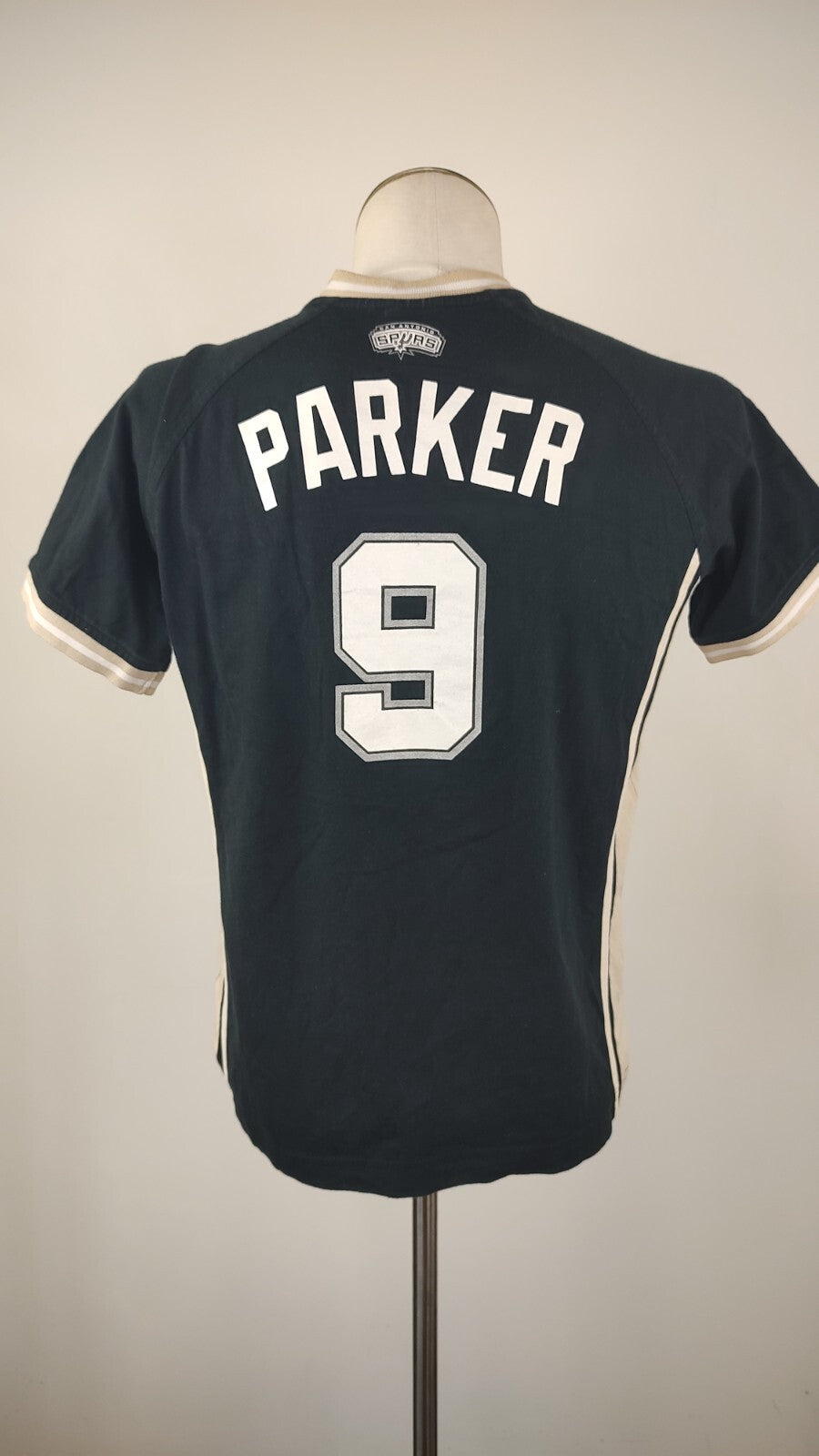 CHAMPION SAN ANTONIO SPURS MAGLIA RAGAZZO 13/14 ANNI T-SHIRT BASKET NBA PARKER 9