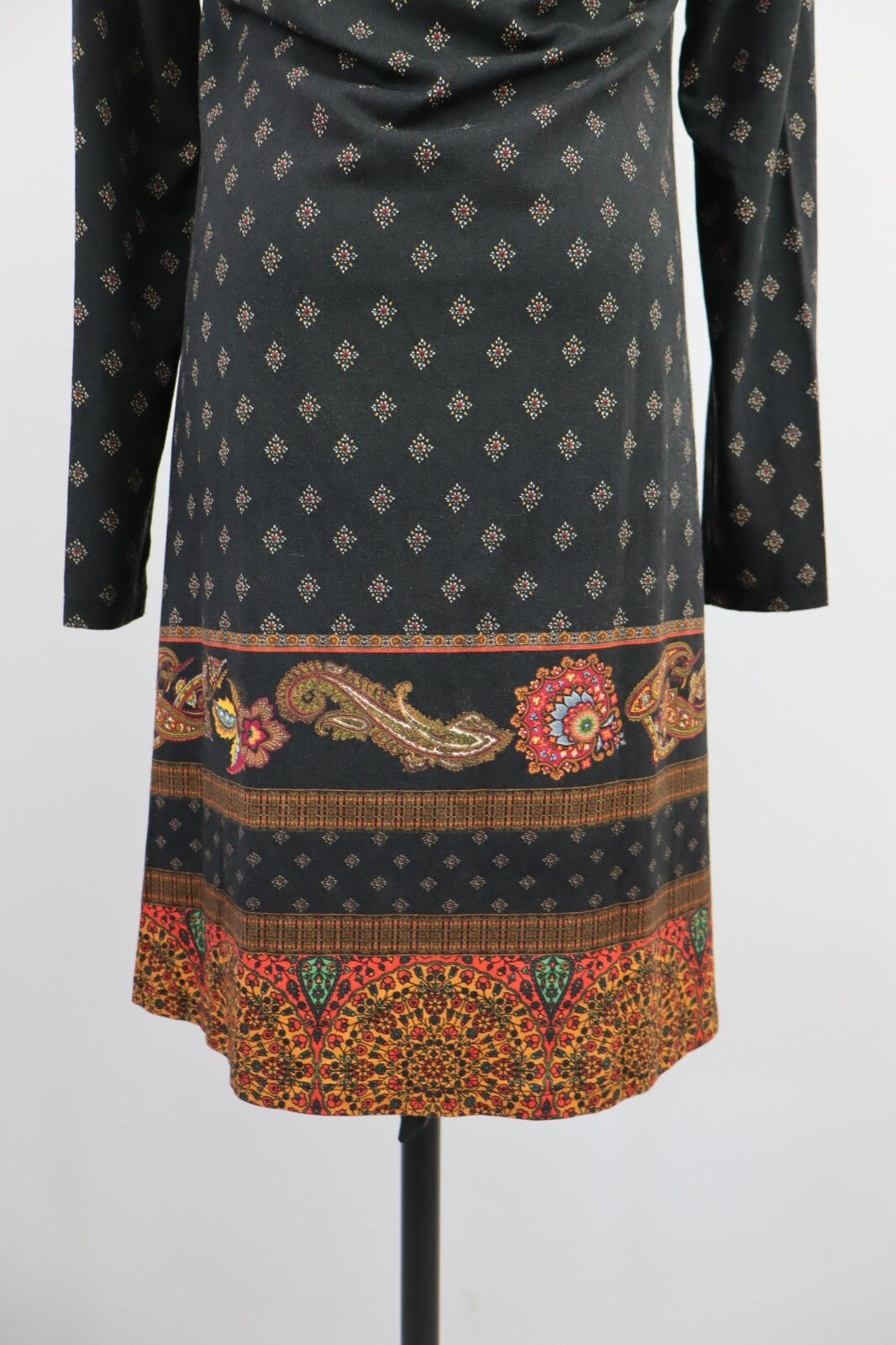 DESIGUAL VESTITO DONNA TG. L WOMAN CASUAL VINTAGE DRESS ITALIA VISCOSA