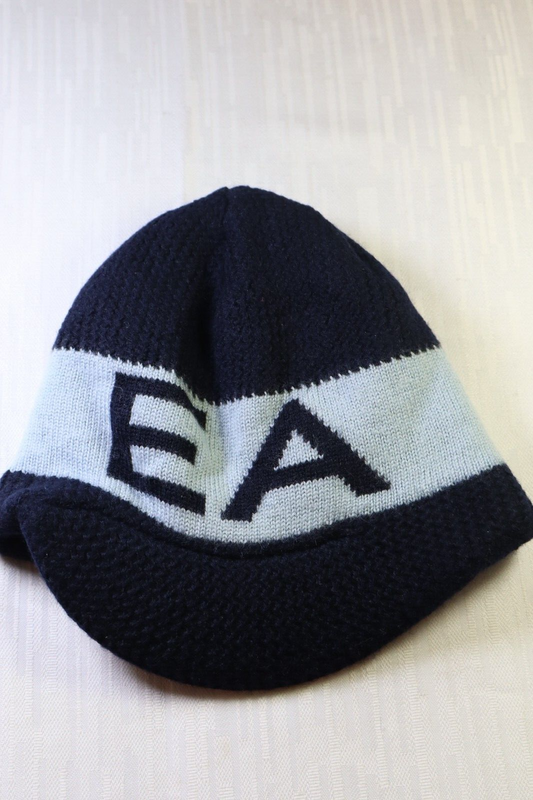 EMPORIO ARMANI CAPPELLO BERRETTO BEANIEE UOMO DONNA UNISEX TG 59 VINTAGE CASUAL