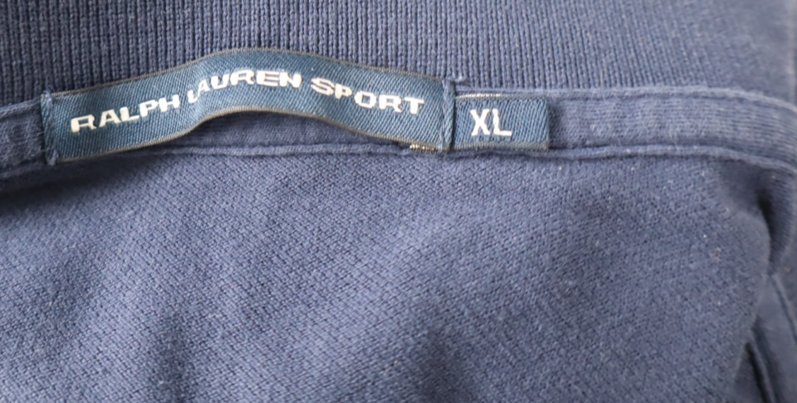 RALPH LAUREN POLO MAGLIA UOMO COTONE XL MAN T- SHIRT CASUAL VINTAGE BIG LOGO