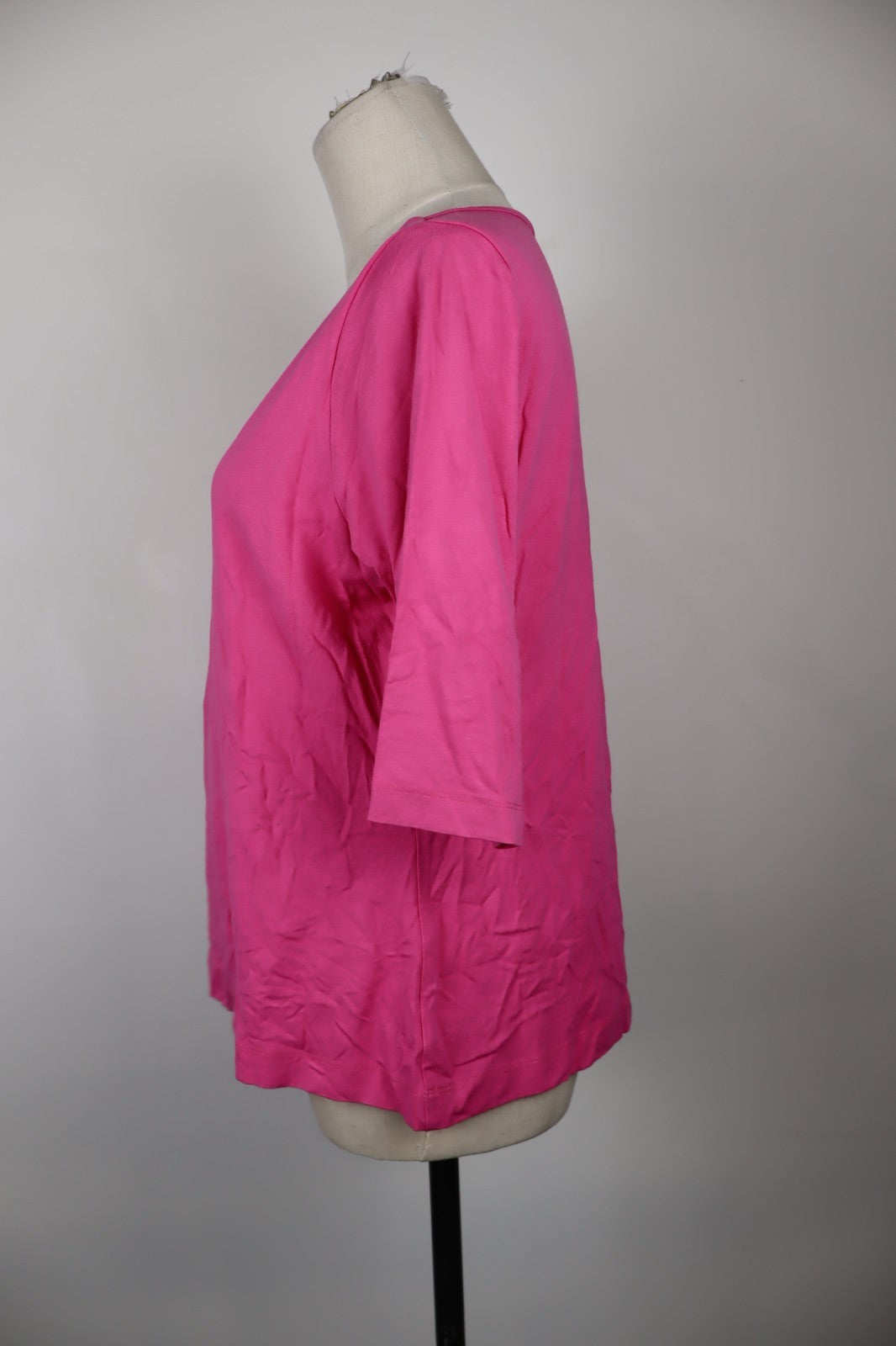LUISA SPAGNOLI MAGLIA DONNA TG. XL WOMAN T-SHIRT CASUAL VINTAGE MANICA A 3/4