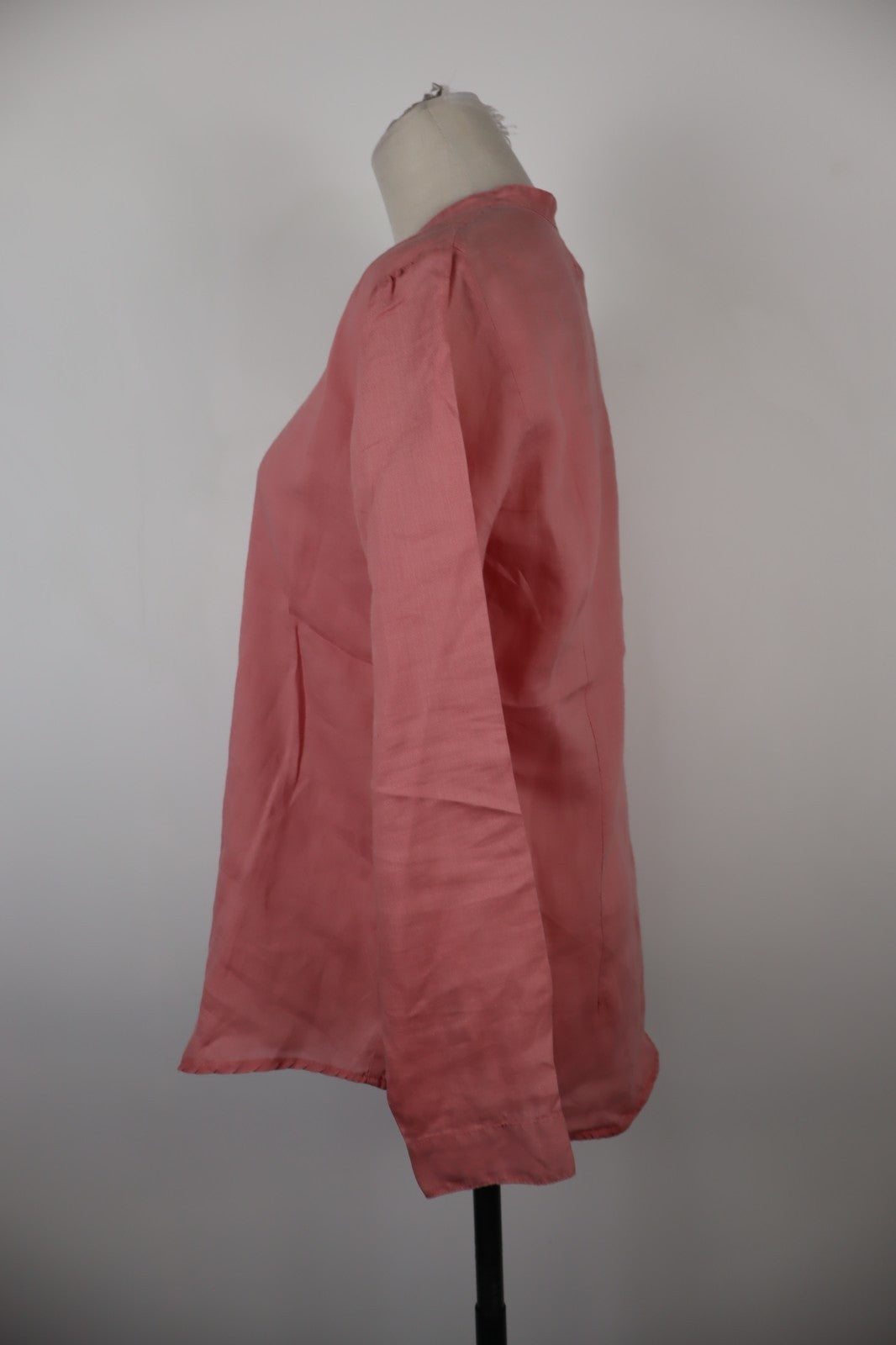 GAP CAMICIA MANICA LUNGA DONNA TG. M WOMAN SHIRT CASUAL VINTAGE COTONE LINO