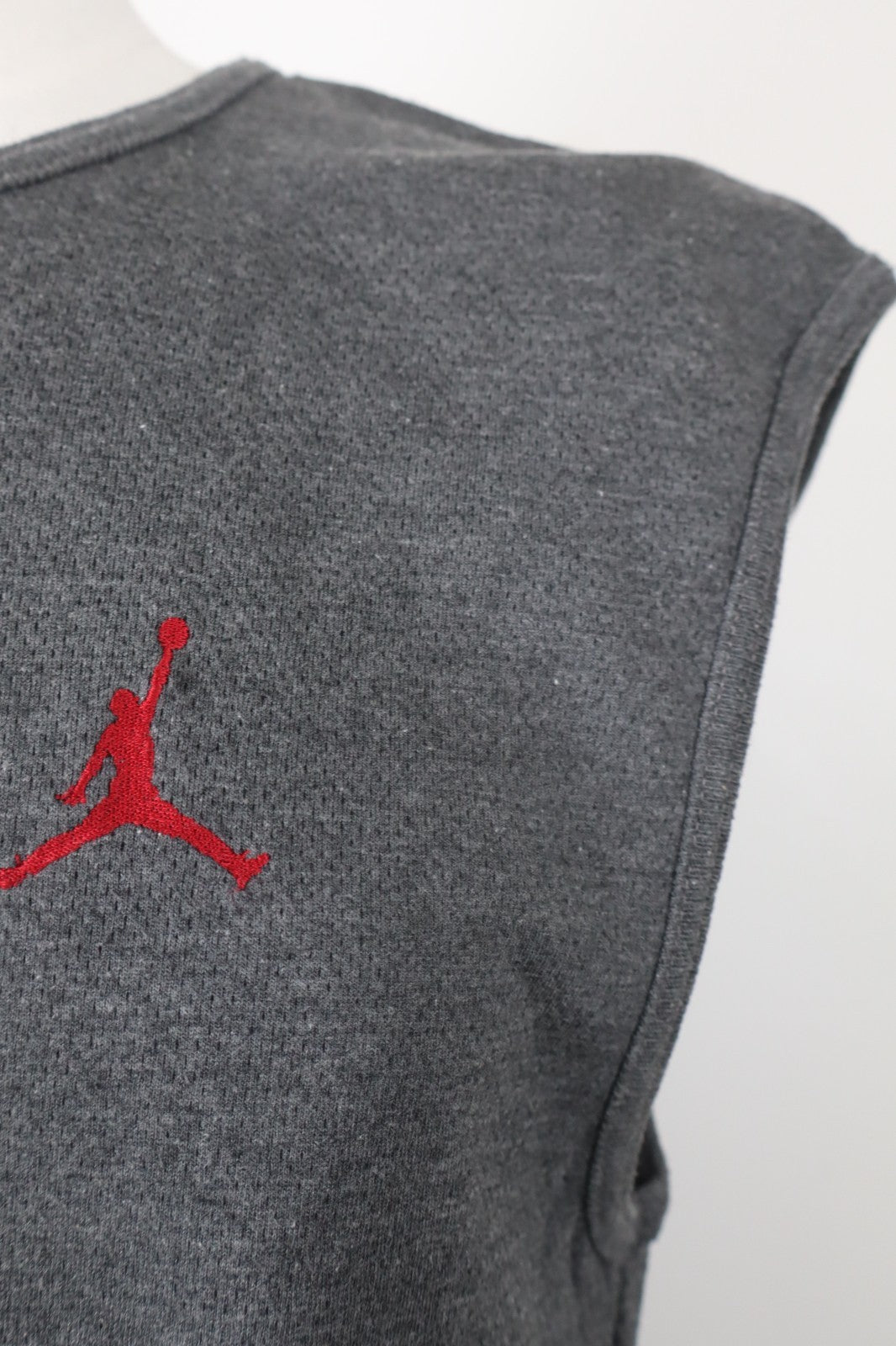 NIKE JORDAN JUMPMAN MAGLIA SMANICATA UOMO TG S MAN T-SHIRT CANOTTA VINTAGE LOGO