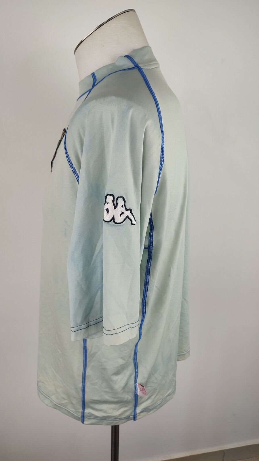 KAPPA ITALIA MAGLIA CALCIO UOMO Tg XL SOCCER JERSEY VINTAGE PORTIERE