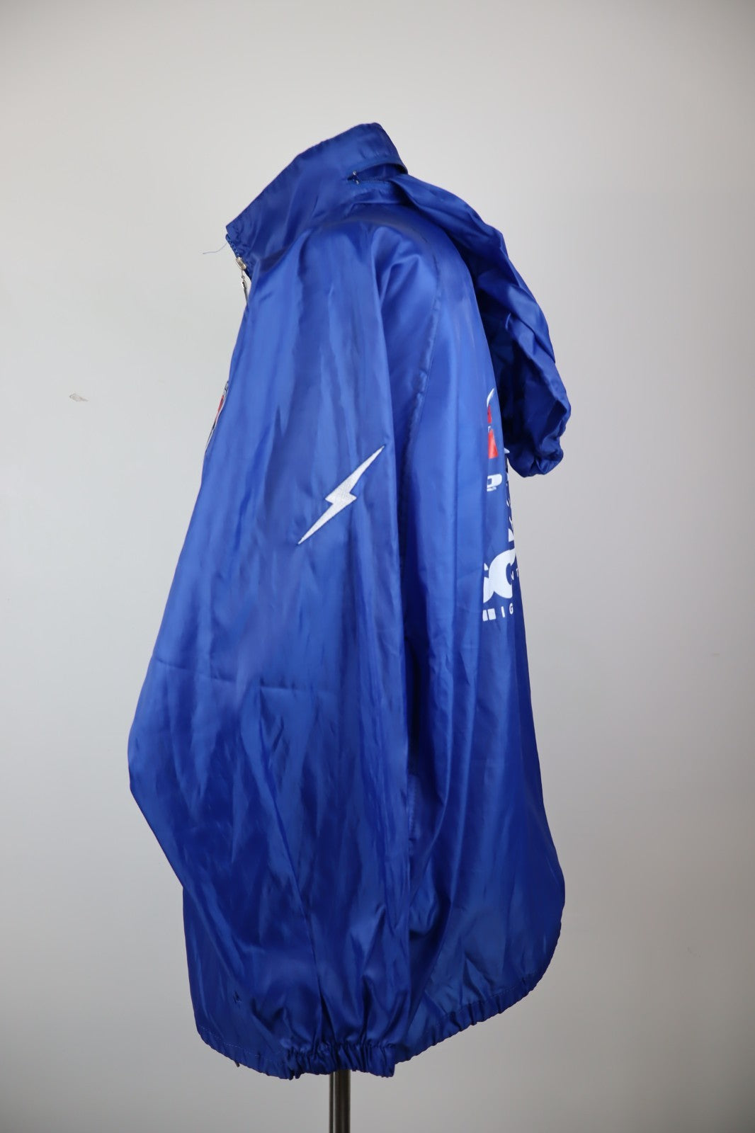 ZEUS FC CROTONE KWAY IMPERMEABILE CALCIO UOMO TG L MAN VINTAGE SPORT SOCCER