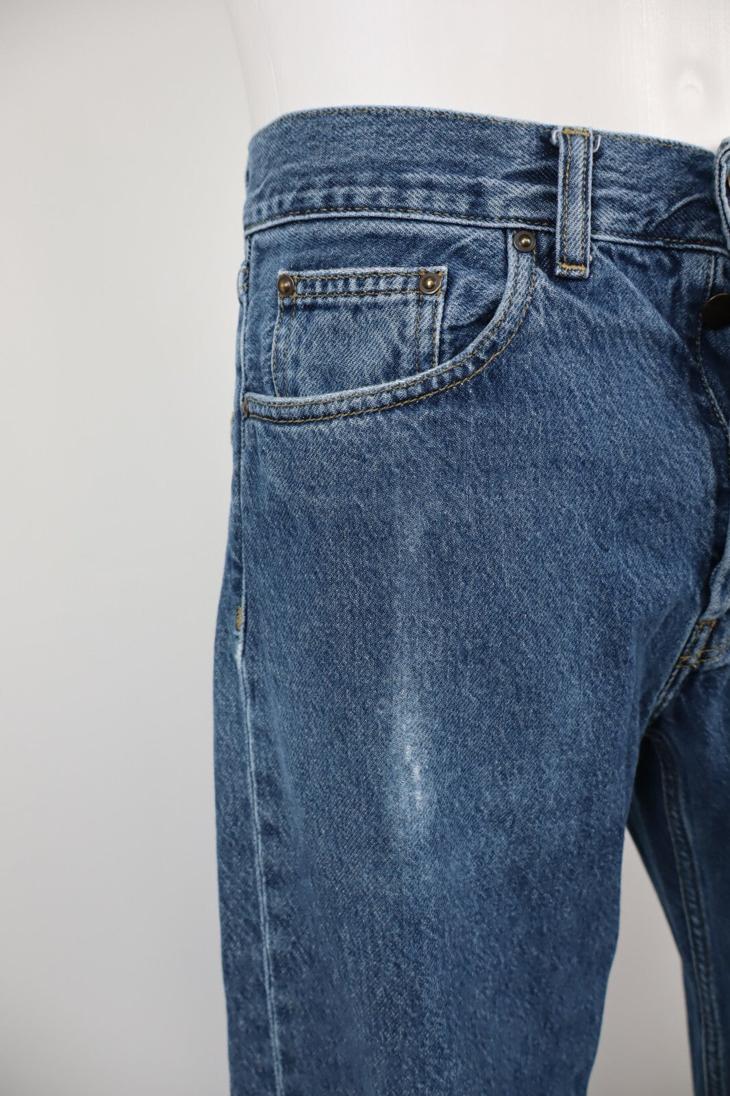 CARHARTT JEANS PANTALONE UOMO CASUAL W29 L32 MAN VINTAGE PANTS DENIM