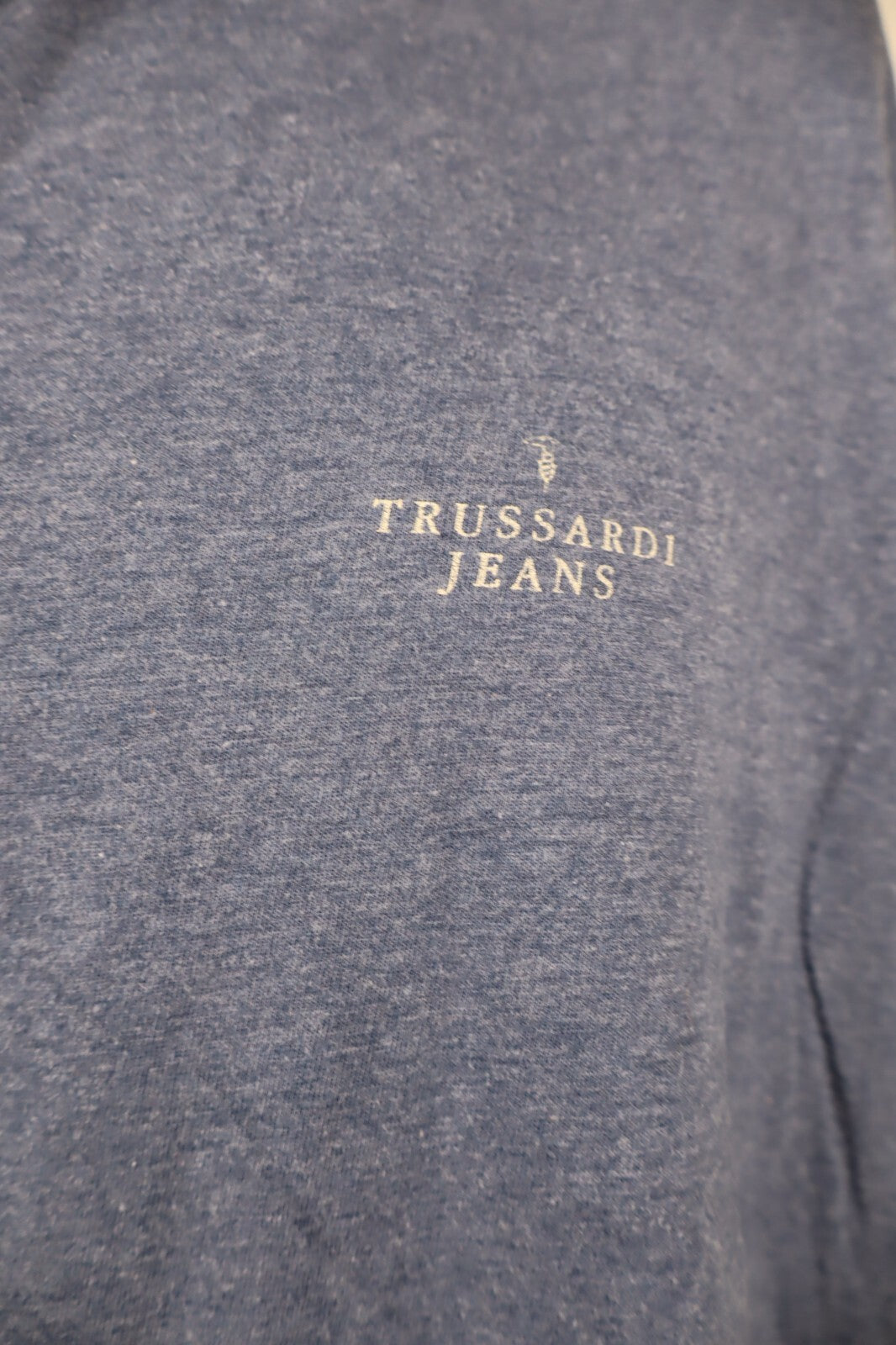TRUSSARDI JEANS MAGLIA UOMO COTONE TG. XL MAN COTTON T-SHIRT CASUAL VINTAGE