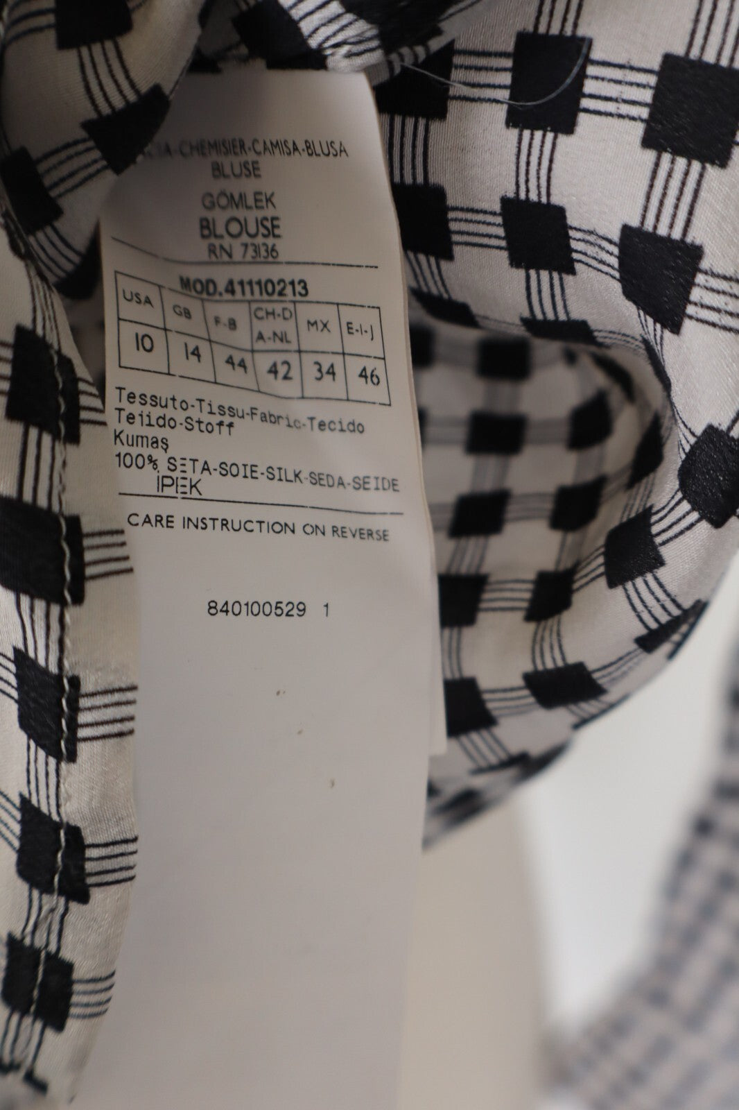 MAX & CO CAMICIA DONNA TG. S WOMAN SHIRT CASUAL VINTAGE SETA