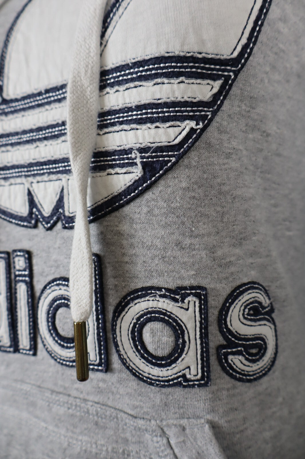 ADIDAS FELPA CAPPUCCIO DONNA Tg 40 WOMEN CASUAL VINTAGE SPORT SWEATSHIRT