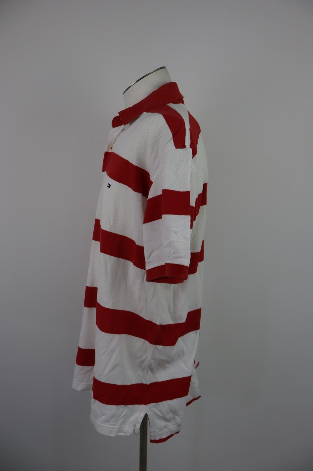 TOMMY HILFIGER POLO MAGLIA UOMO TG XL MAN T-SHIRT CASUAL VINTAGE COTONE