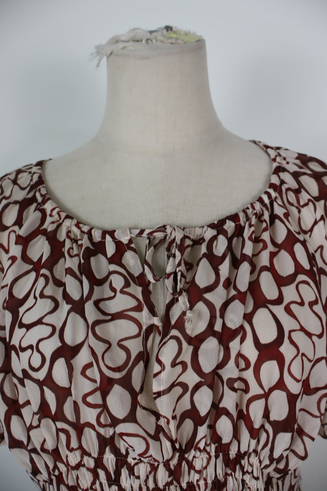 DONDUP MAGLIA DONNA TG. 42 WOMAN CASUAL VINTAGE T- SHIRT TOP SETA