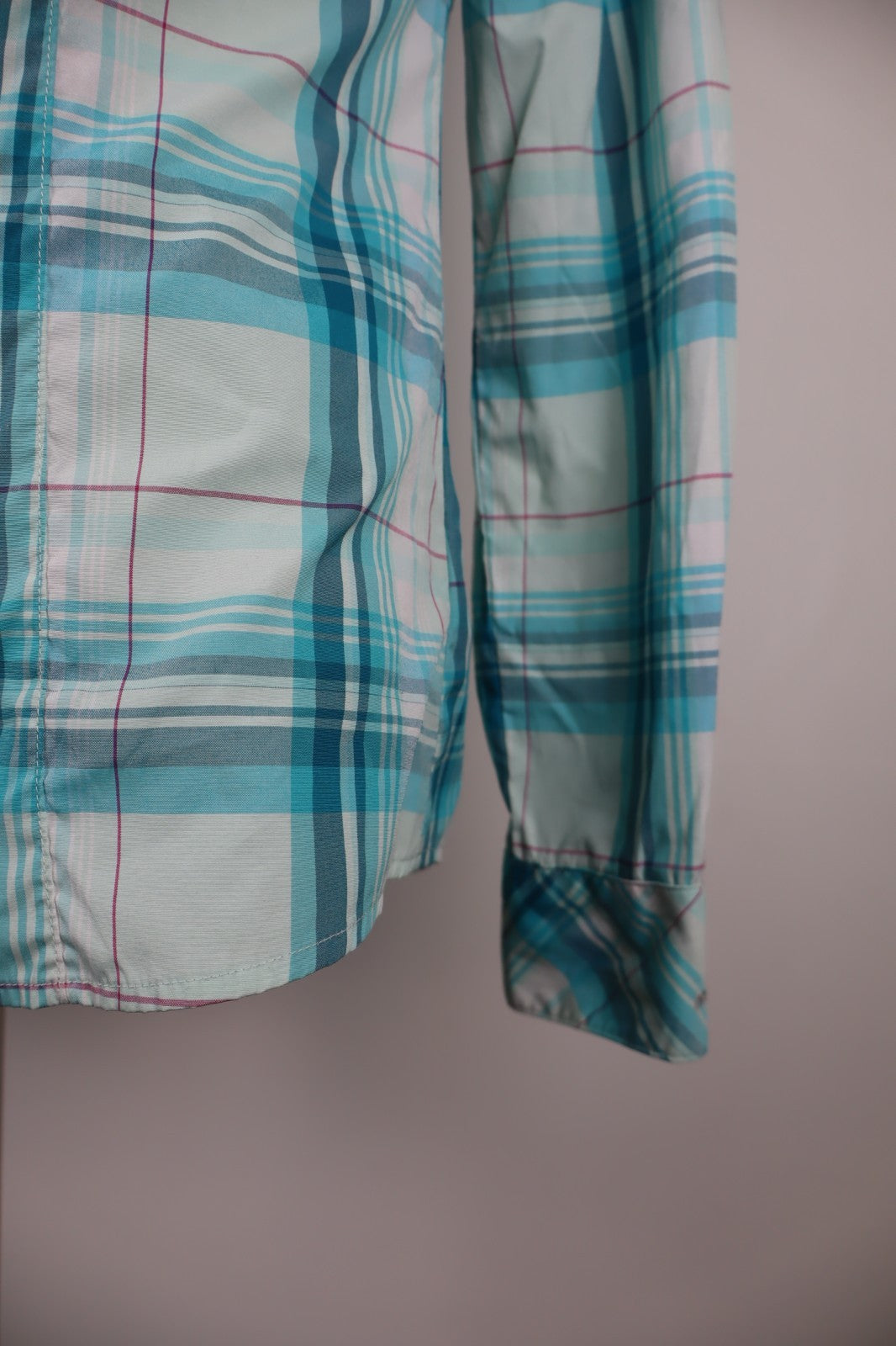 COLUMBIA CAMICIA UOMO COTONE TG. S MAN CASUAL VINTAGE COTTON SHIRT MANICA LUNGA