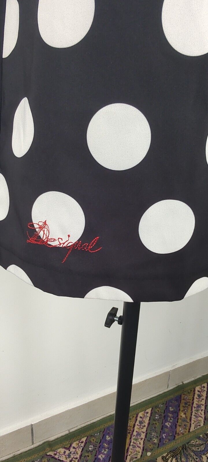 DESIGUAL VESTITO DONNA TG. 38 WOMAN CASUAL VINTAGE DRESS