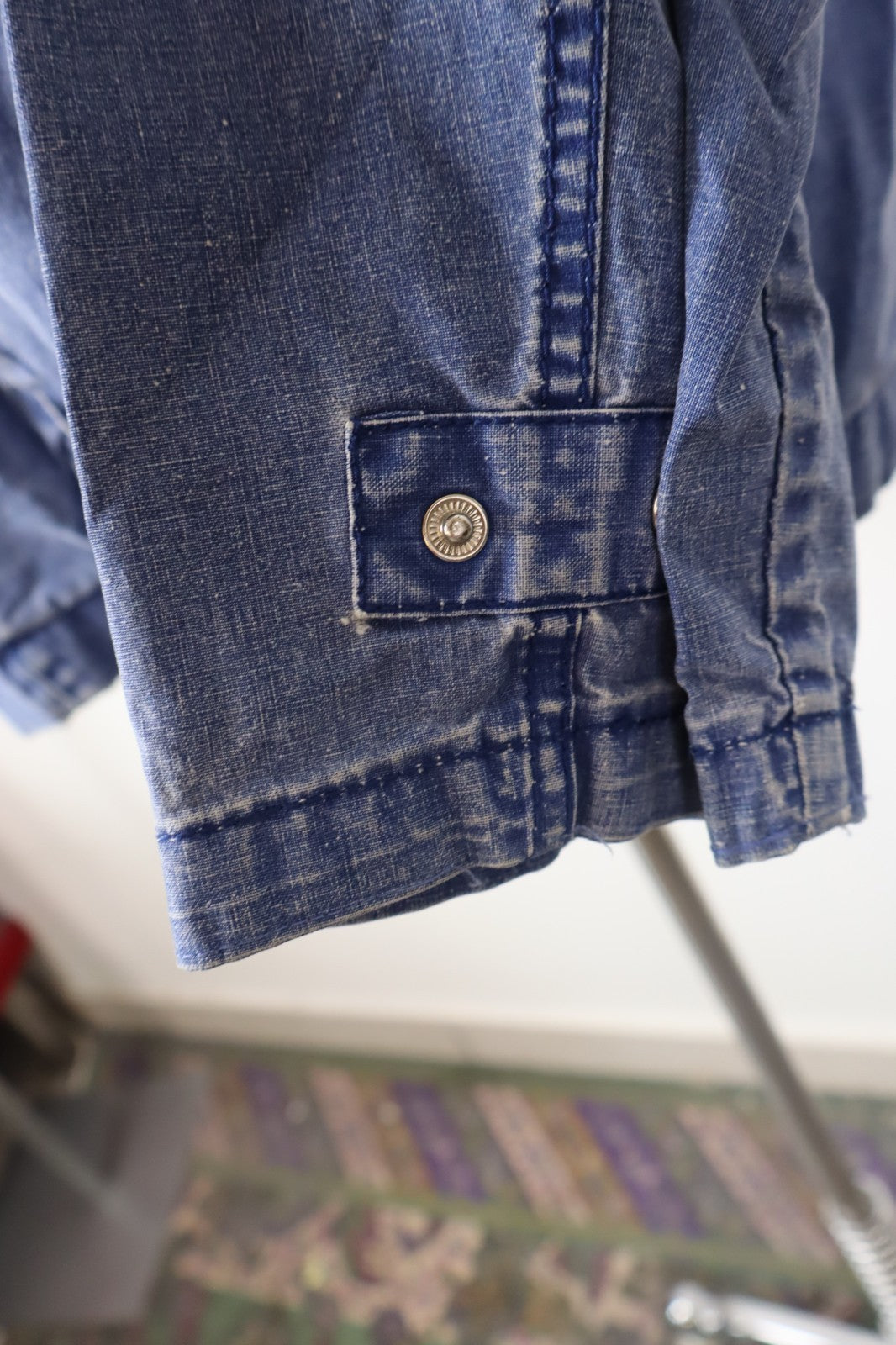 VANS GIUBBINO JEANS COTONE UOMO TG M MAN JACKET CASUAL VINTAGE DENIM COTTON