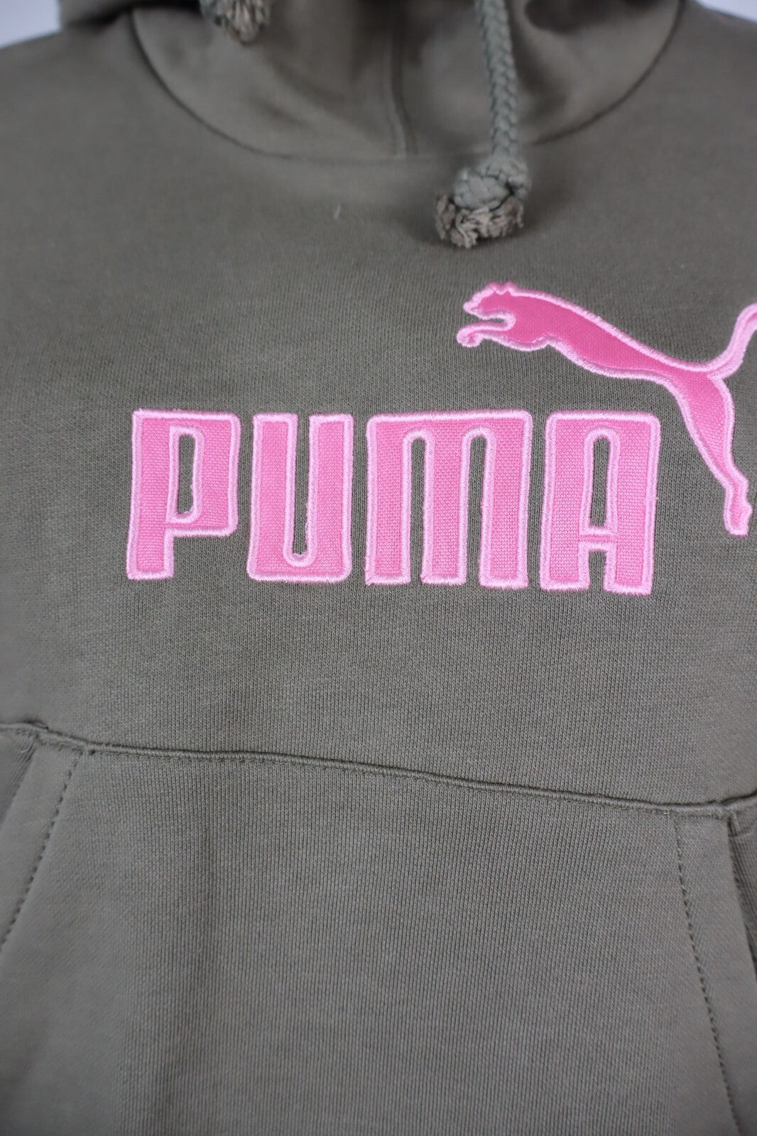 PUMA FELPA CAPPUCCIO DONNA Tg S WOMEN CASUAL VINTAGE SPORT SWEATSHIRT