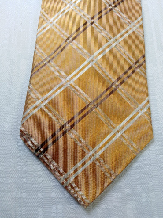 VOGUE 100%  SILK TIE SETA CRAVATTA NECKTIE MADE IN ITALY SELF TIPPED