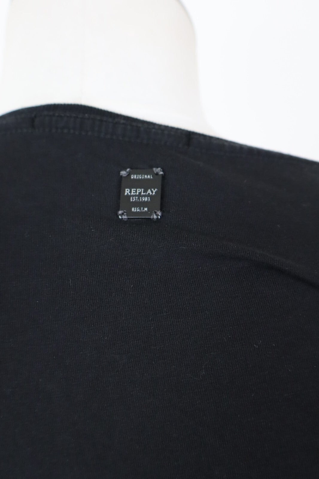 REPLAY MAGLIA UOMO TG. L MAN T-SHIRT CASUAL VINTAGE COTONE