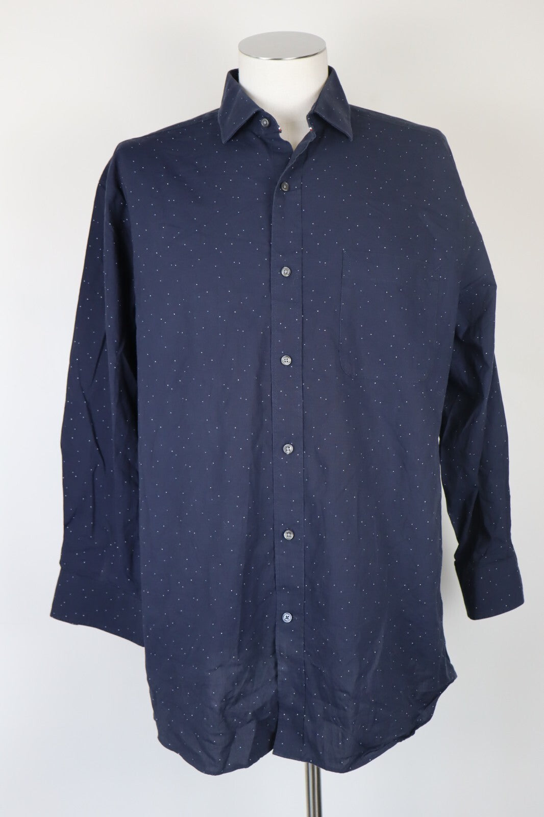 TOMMY HILFIGER CAMICIA UOMO COTONE TG. 17 32/33 MAN CASUAL VINTAGE SHIRT COTTON