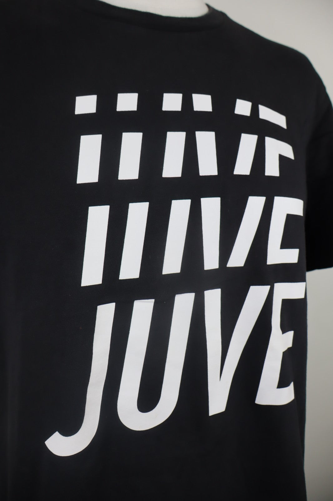 ADIDAS JUVE MAGLIA UOMO TG L MAN COTTON T-SHIRT CASUAL  COTONE VINTAGE LOGO