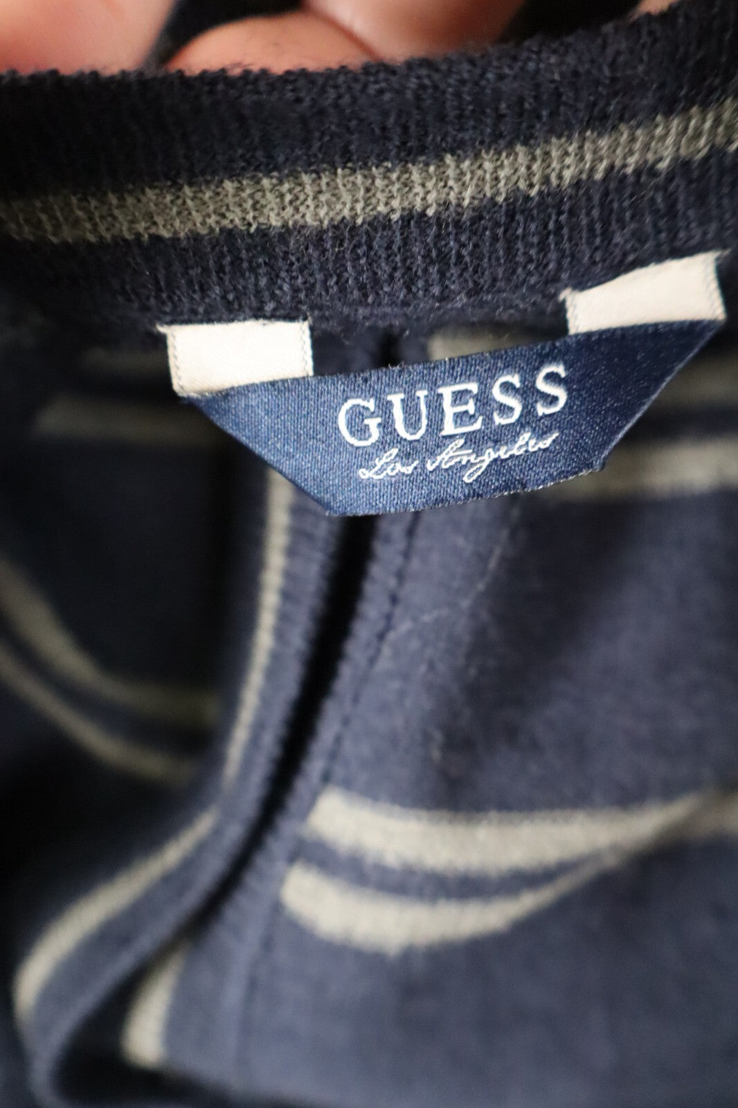 GUESS MAGLIONE CARDIGAN VINTAGE UOMO Tg. 2XL MAN SWEATER CASUAL LANA