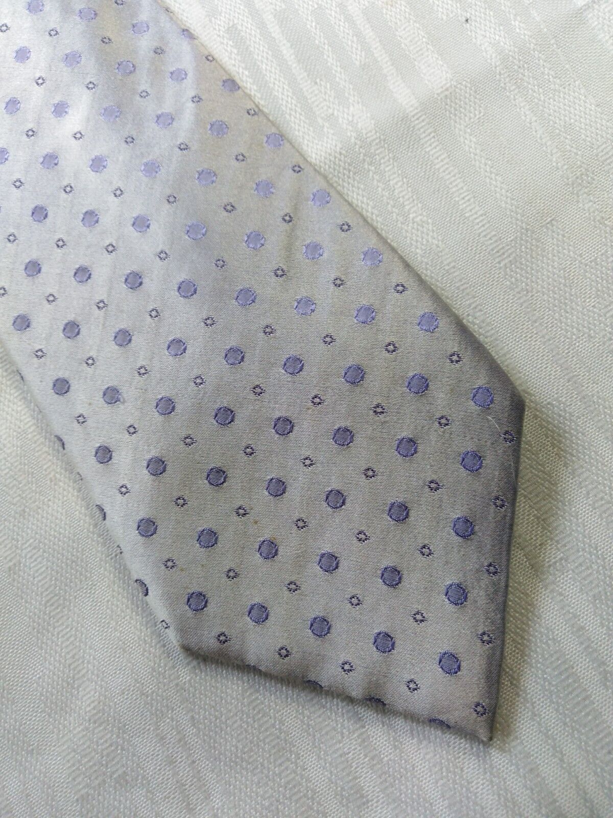 FUSARO NAPOLI 100% SETA SILK TIE CRAVATTA NECKTIE MADE ITALY VINTAGE CLASSIC