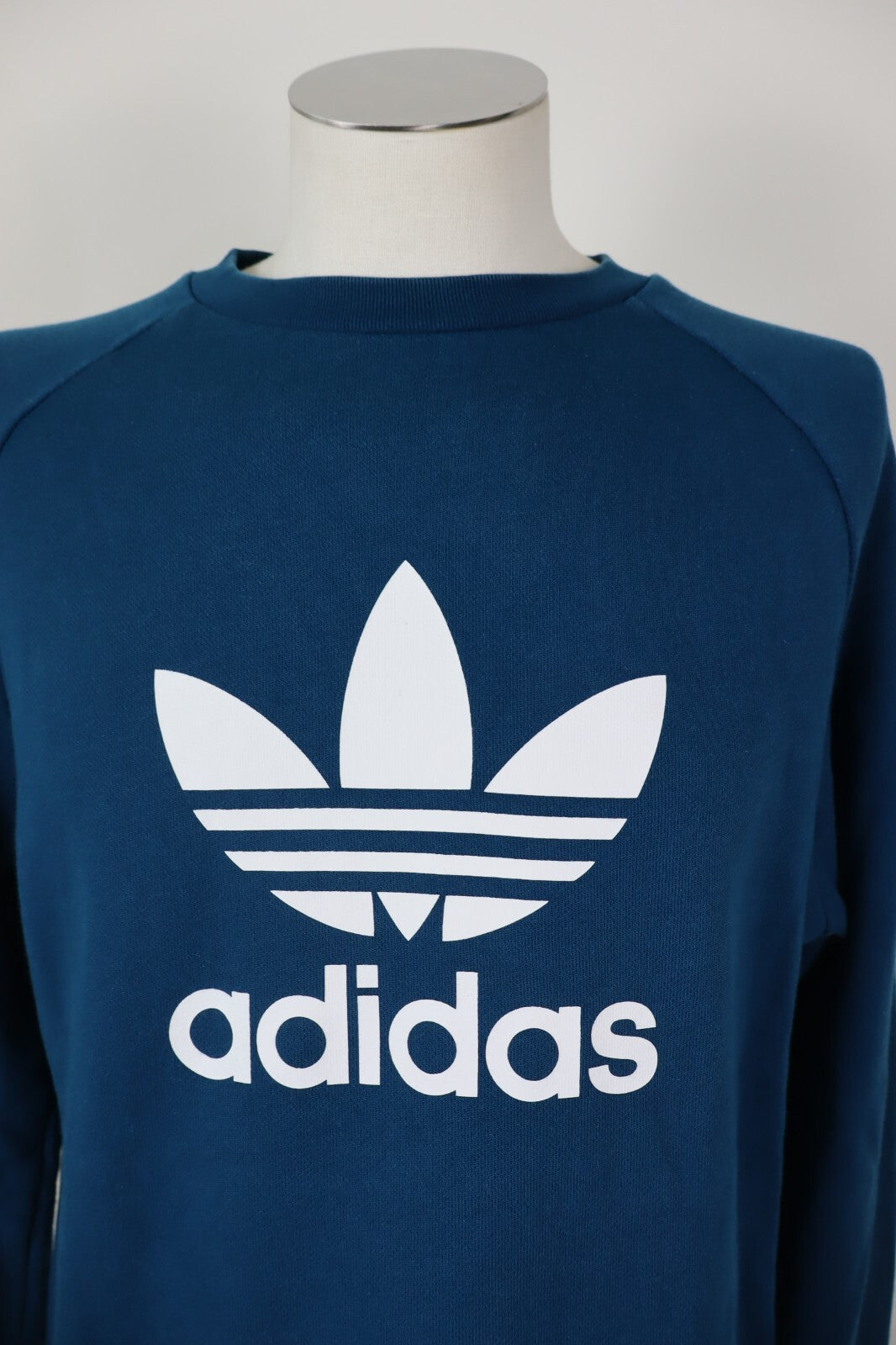 ADIDAS FELPA COTONE UOMO Tg L MAN COTTON JACKET SWEATSHIRT VINTAGE SPORT