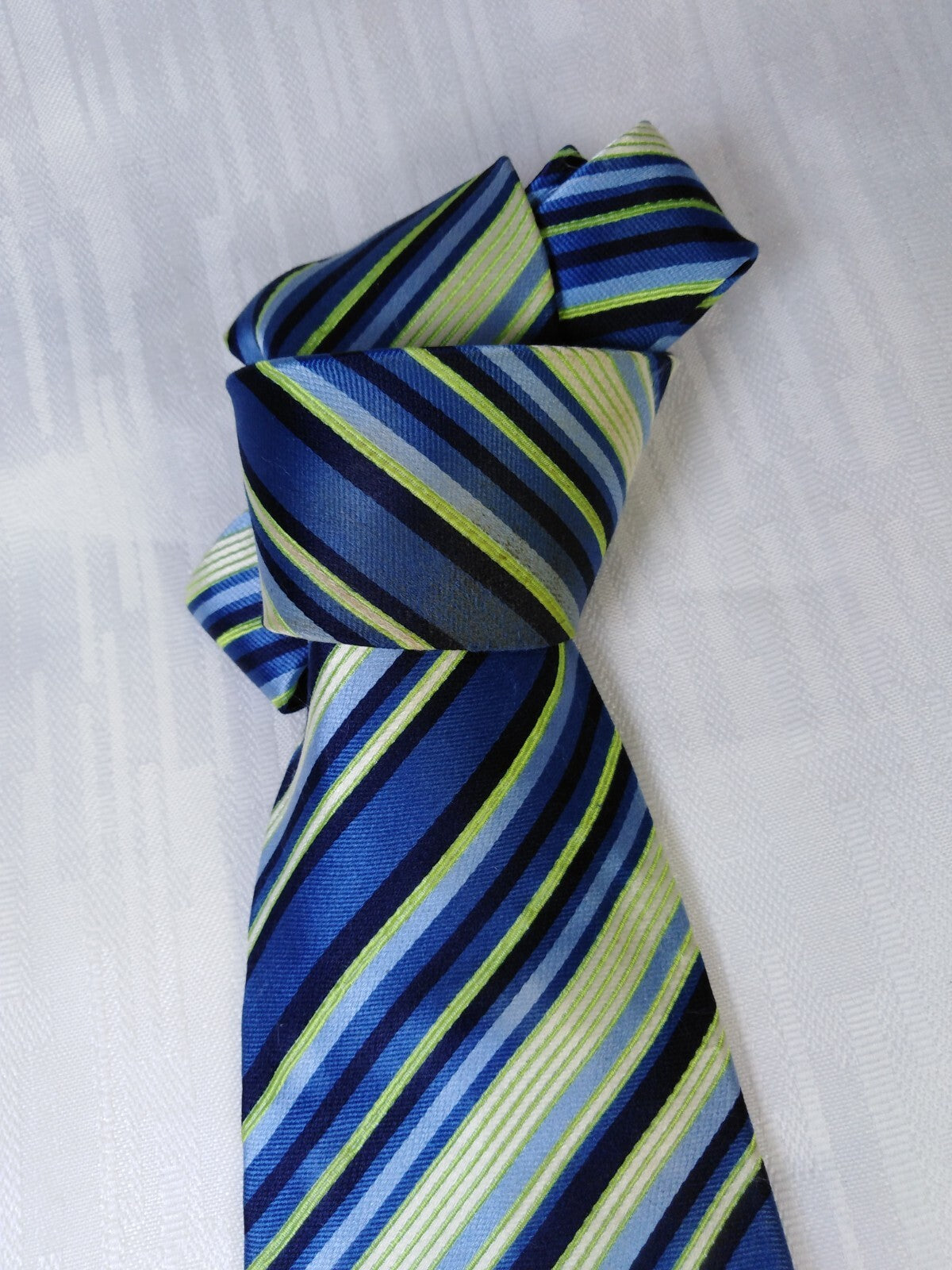 BASILE 100% SETA SILK TIE CRAVATTA NECKTIE ITALY VINTAGE CLASSIC