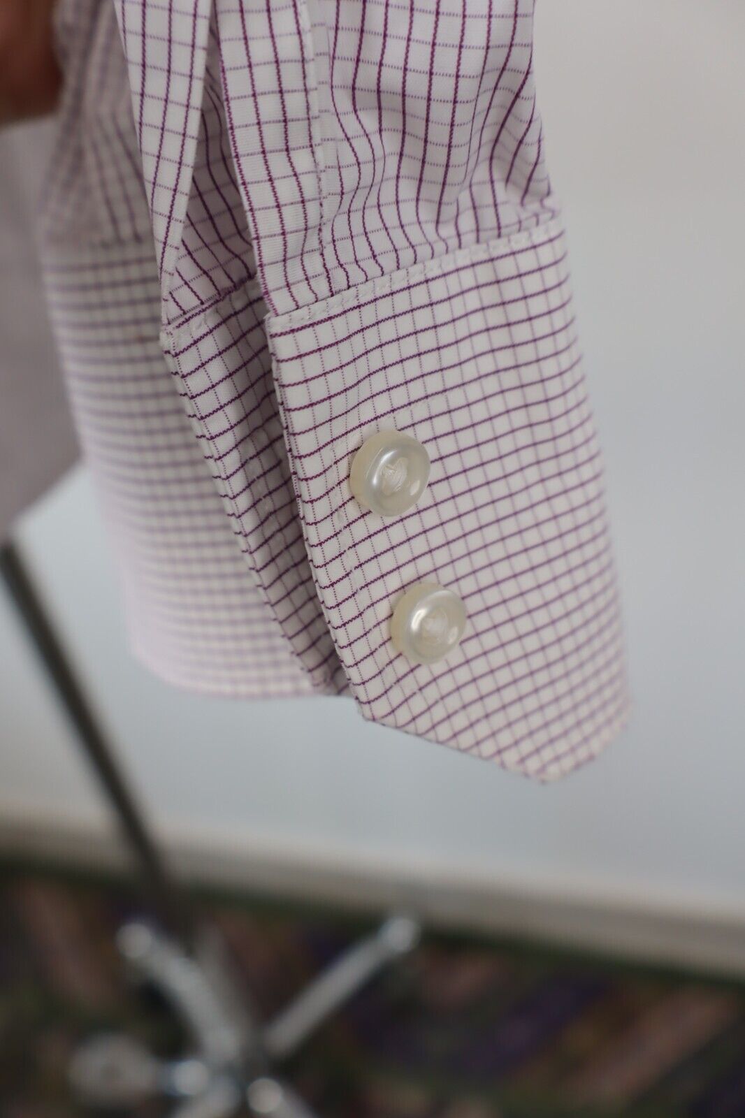 HUGO BOSS CAMICIA UOMO TG. 16,5 MAN CASUAL VINTAGE SHIRT COTONE COTTON