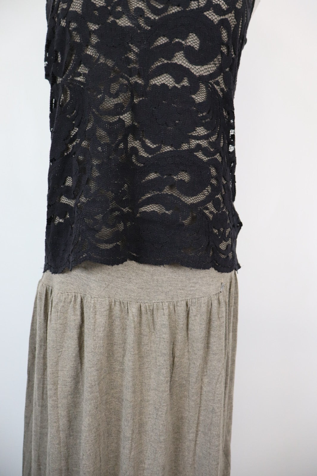 LIU JO VESTITO DONNA TG. M WOMAN CASUAL VINTAGE DRESS ABITO COTONE CERNIERA