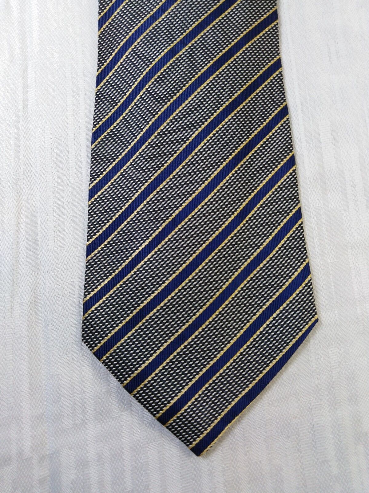 ROXY 100% SILK TIE SETA CRAVATTA NECKTIE MADE IN ITALY