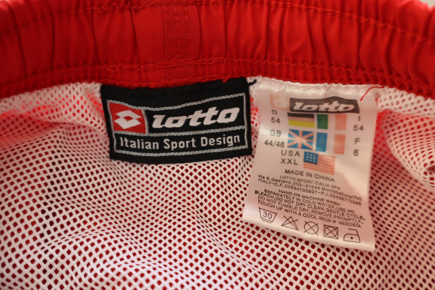 LOTTO COSTUME PANTALONCINO MARE UOMO TG 54 MAN SWIMSUIT VINTAGE CASUAL LOGO