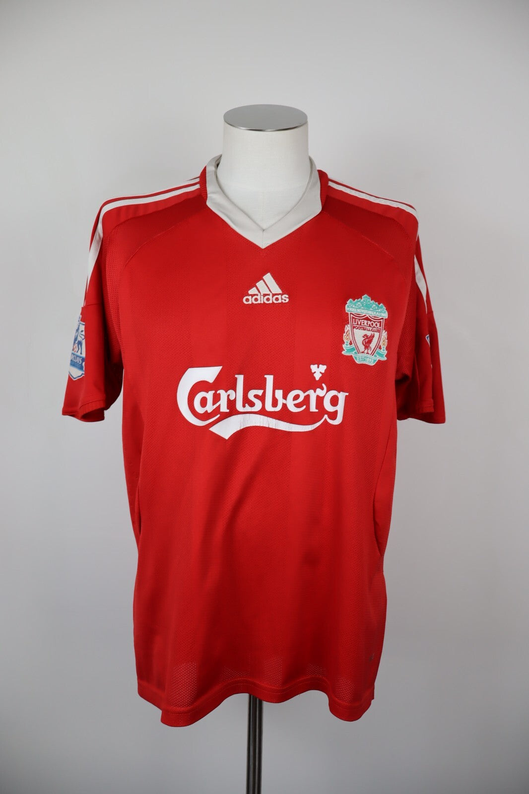 ADIDAS LIVERPOOL SKRIEL N 37 MAGLIA UOMO FOOTBALL TG. M SPORT T-SHIRT MAN 08/09