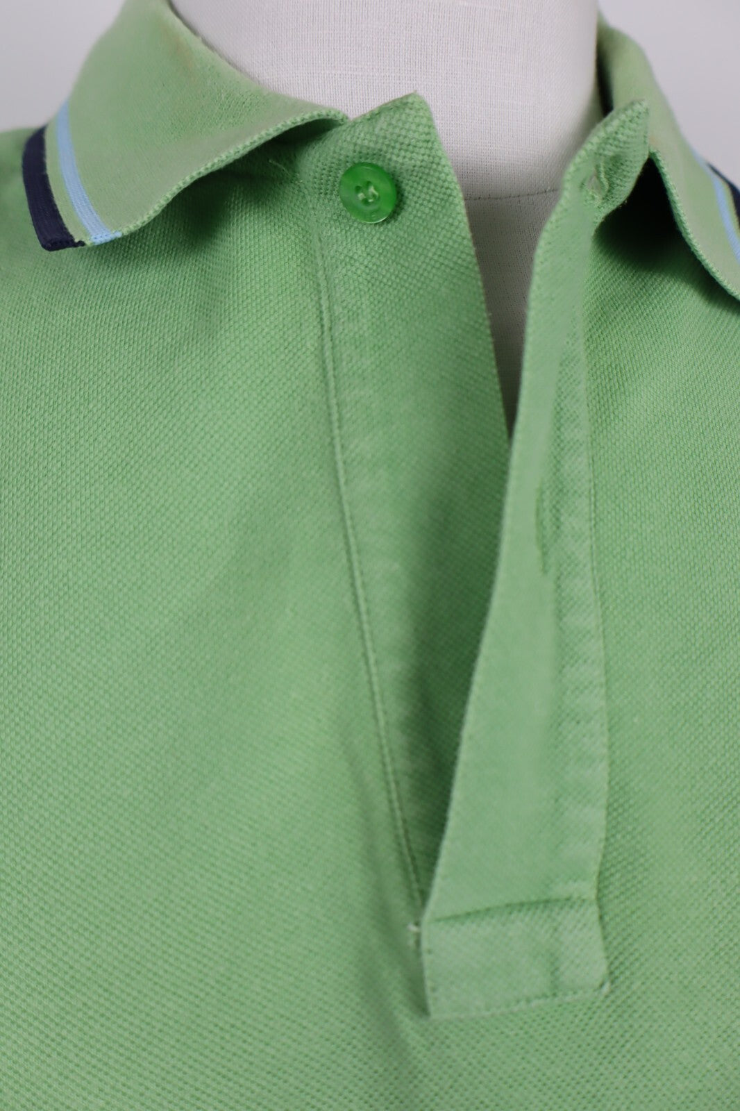 FRED PERRY POLO MAGLIA UOMO COTONE TG 44" 112CM  MAN SHIRT CASUAL VINTAGE