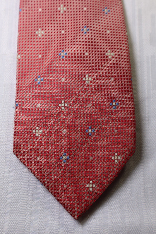 ANTONIO BASILE 100% SILK TIE SETA CRAVATTA NECKTIE MADE ITALY SELF TIPPED