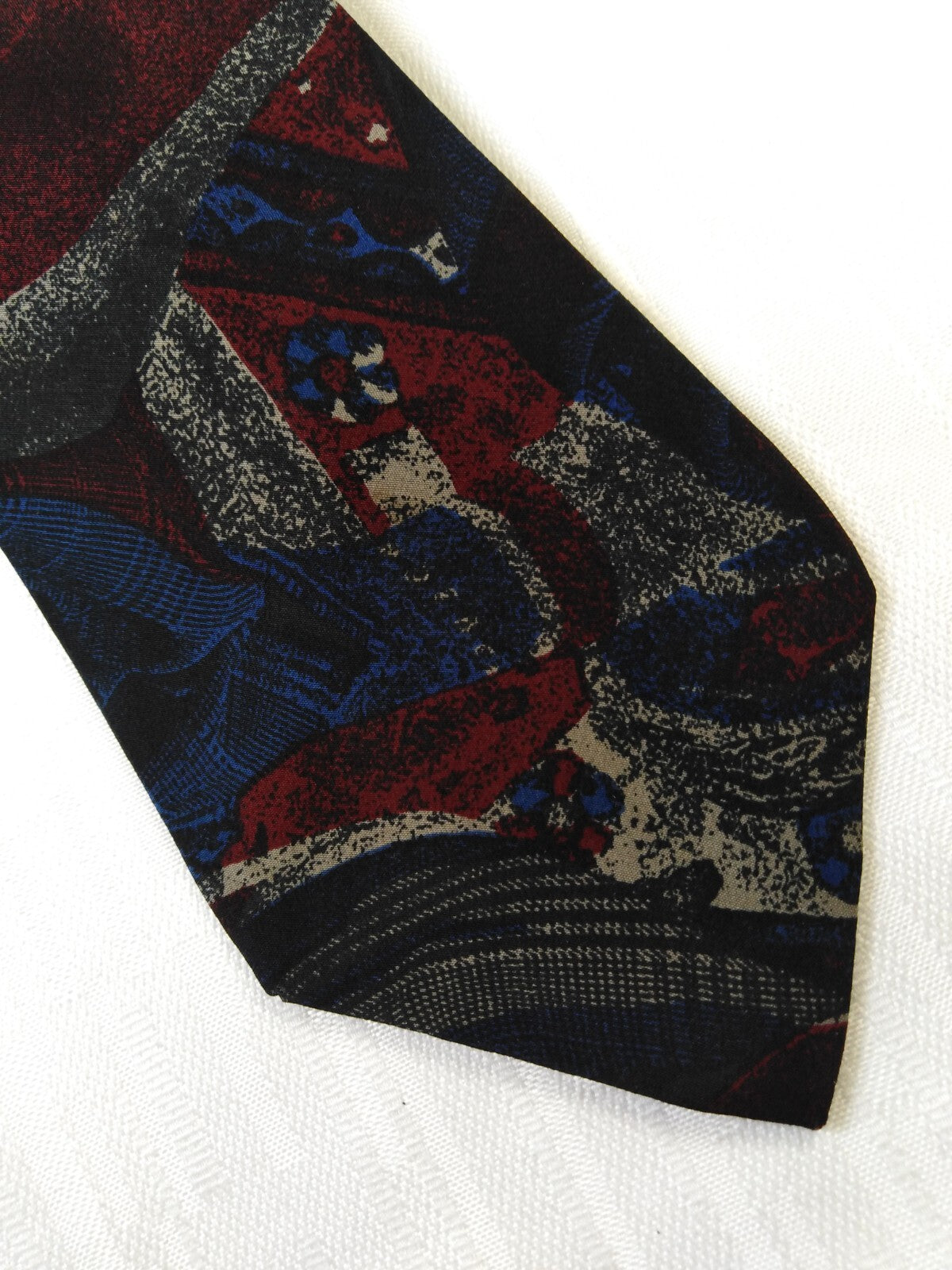 PIERRE BALMAIN 100% SETA SILK TIE CRAVATTA NECKTIE ITALY VINTAGE CLASSIC