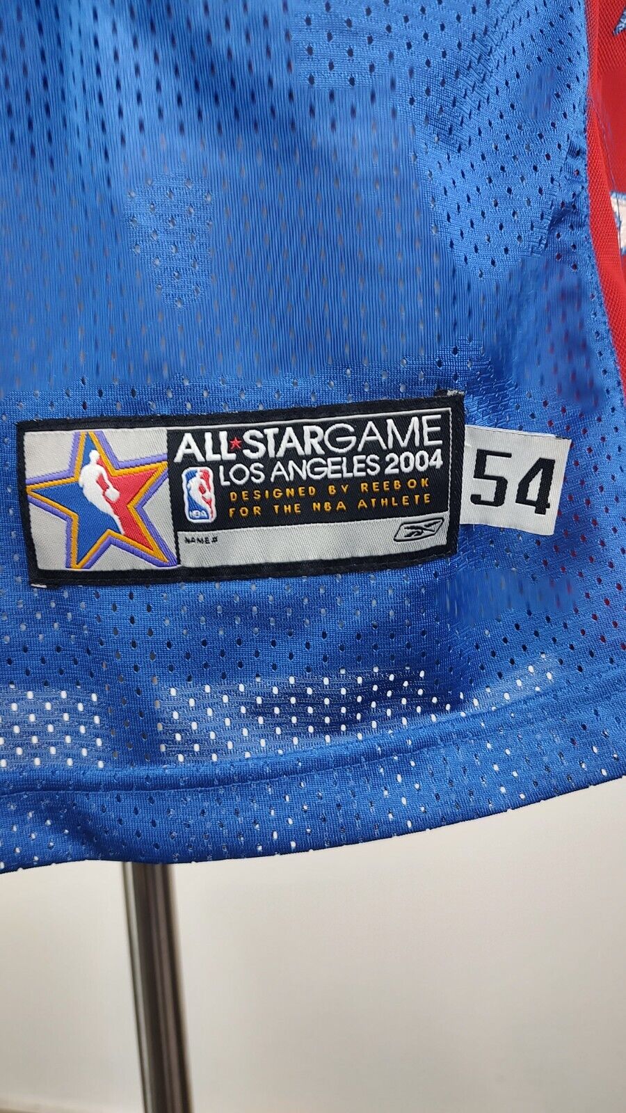 ALL STAR GAME EAST CONFERENCE 2004 MC GRADY 1 BASKET T-SHIRT UOMO TG 54 SPORT